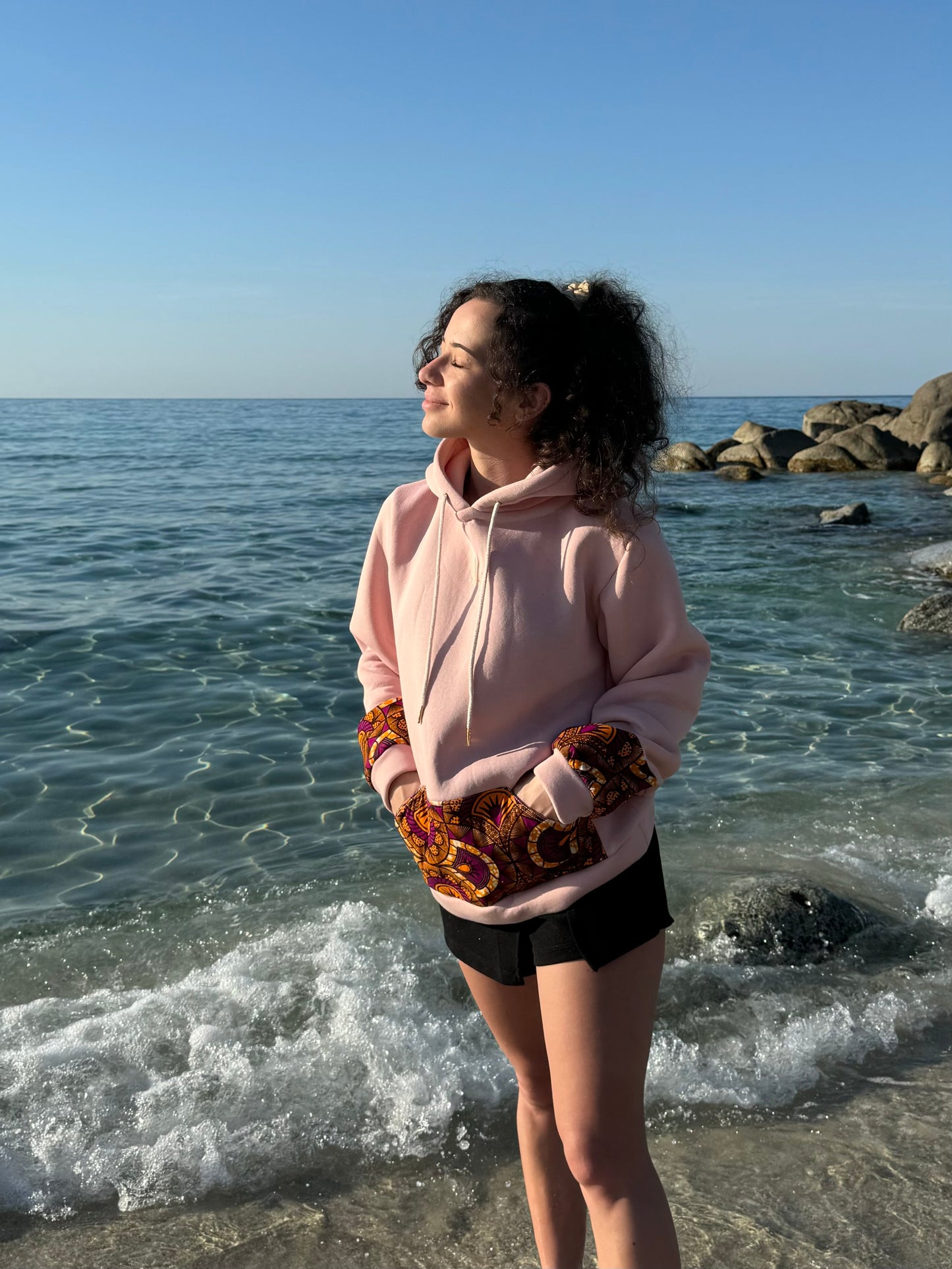 Mohyne - Le sweat en wax à capuche Adulte