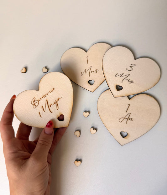 Cartes étapes naissance