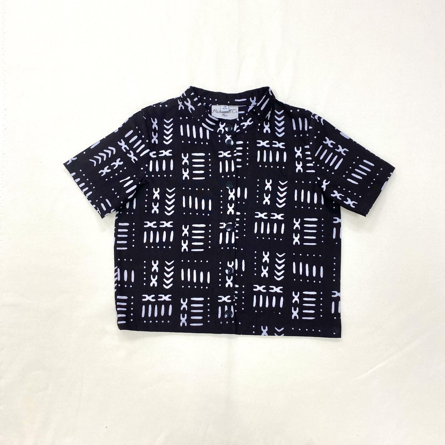 Yucca - Mandarin collar shirt