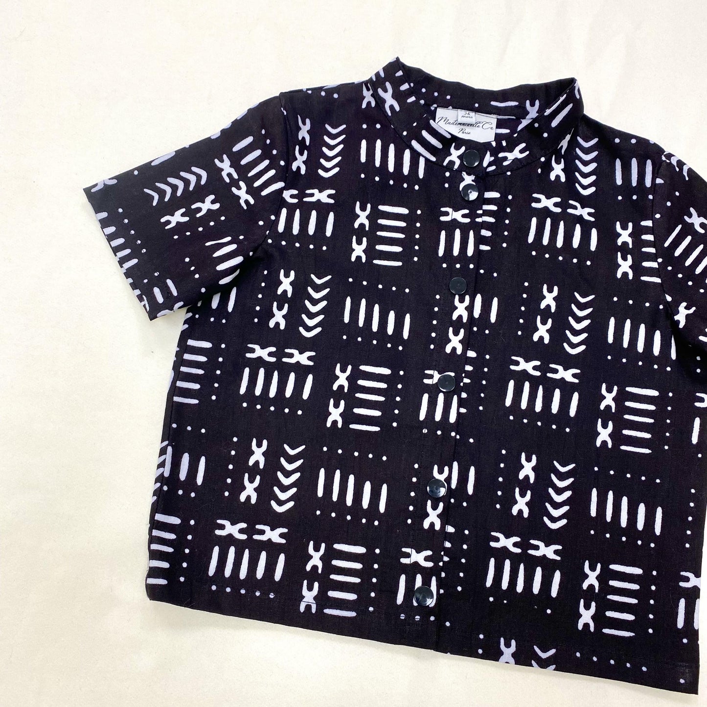Yucca - Mandarin collar shirt